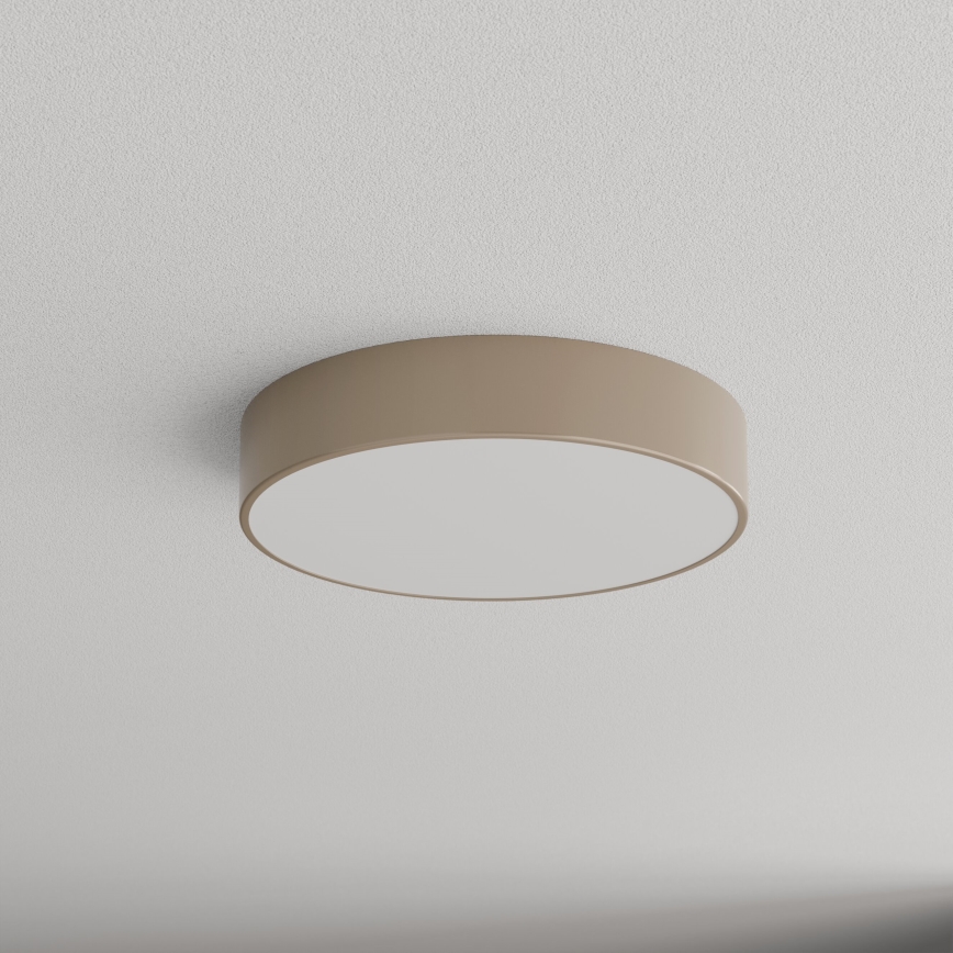 Brilagi - Φωτιστικό οροφής μπάνιου CLARE 3xE27/24W/230V διάμετρος 40 cm IP54 μπεζ