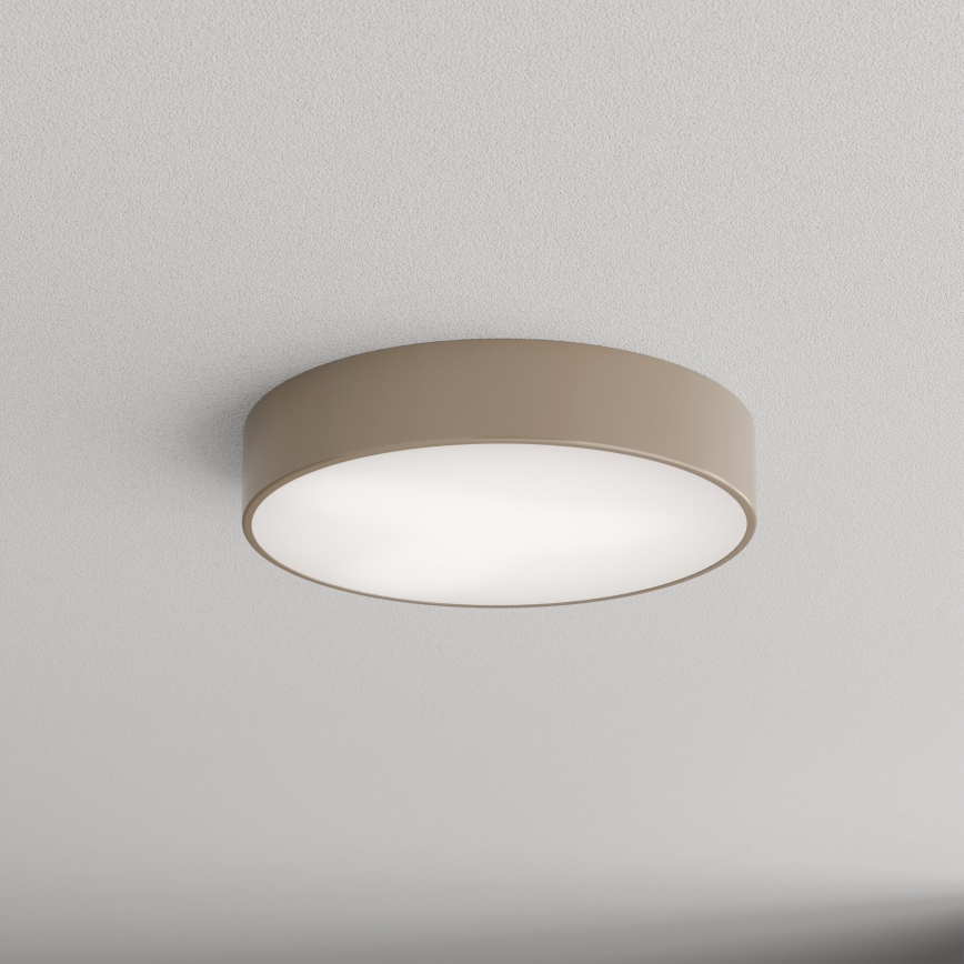 Brilagi - Φωτιστικό οροφής μπάνιου CLARE 3xE27/24W/230V διάμετρος 40 cm IP54 μπεζ