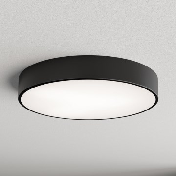 Brilagi - Φωτιστικό οροφής μπάνιου CLARE 4xE27/24W/230V Ø 50 εκ. IP54 μαύρο