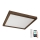Brilagi - Φωτιστικό οροφής μπάνιου dimming LED WOODY FRAME LED/50W/230V δρυς 60x60 cm 3000-6000K IP44 + τηλεχειριστήριο