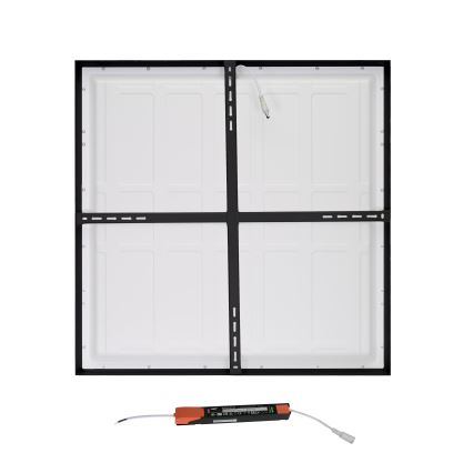 Brilagi - Φωτιστικό οροφής μπάνιου LED FRAME LED/40W/230V 60x60 cm IP44 μαύρο