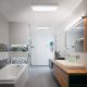 Brilagi - Φωτιστικό οροφής μπάνιου LED FRAME LED/50W/230V 60x60 cm IP44 λευκό