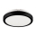 Brilagi - Φωτιστικό οροφής μπάνιου LED PERA LED/12W/230V διάμετρος 18 cm IP65 μαύρο