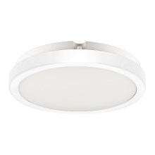 Brilagi - Φωτιστικό οροφής μπάνιου LED PERA LED/18W/230V διάμετρος 22 cm IP65 λευκό