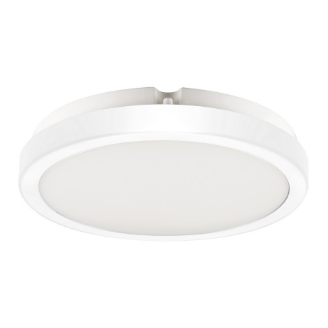 Brilagi - Φωτιστικό οροφής μπάνιου LED PERA LED/18W/230V διάμετρος 22 cm IP65 λευκό