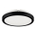 Brilagi - Φωτιστικό οροφής μπάνιου LED PERA LED/18W/230V διάμετρος 22 cm IP65 μαύρο