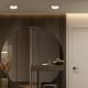 Brilagi - Φωτιστικό οροφής μπάνιου LED PERA LED/18W/230V διάμετρος 22 cm IP65 χρυσαφί