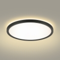 Brilagi - Φωτιστικό οροφής μπάνιου LED ULTRA SLIM LED/24W/230V διάμετρος 42 cm μαύρο IP54