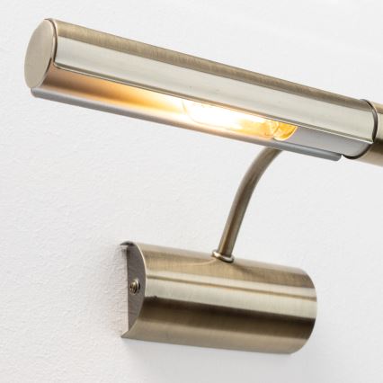 Brilagi - Φωτιστικό πίνακα LED DANAE 2xE14/4W/230V 3000K μπρονζέ
