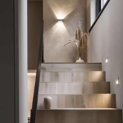 Brilagi - Φωτιστικό σκάλας LED με αισθητήρα κίνησης JACK LED/1,5W/230V 3000K/4000K/6500K λευκό
