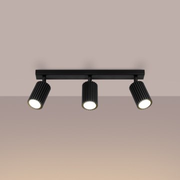 Brilagi - Φωτιστικό σποτ CRESTO 3xGU10/10W/230V μαύρο