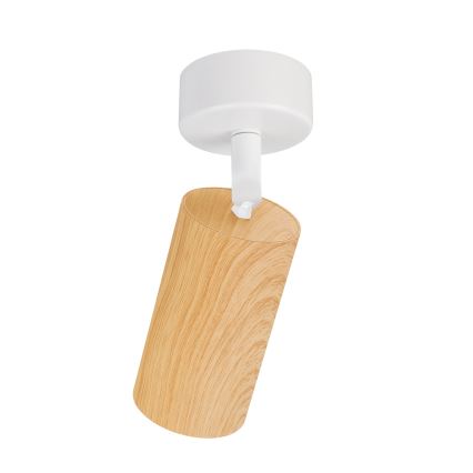 Brilagi - Φωτιστικό σποτ SELE 1xGU10/30W/230V λευκό/δρύινο ντεκόρ