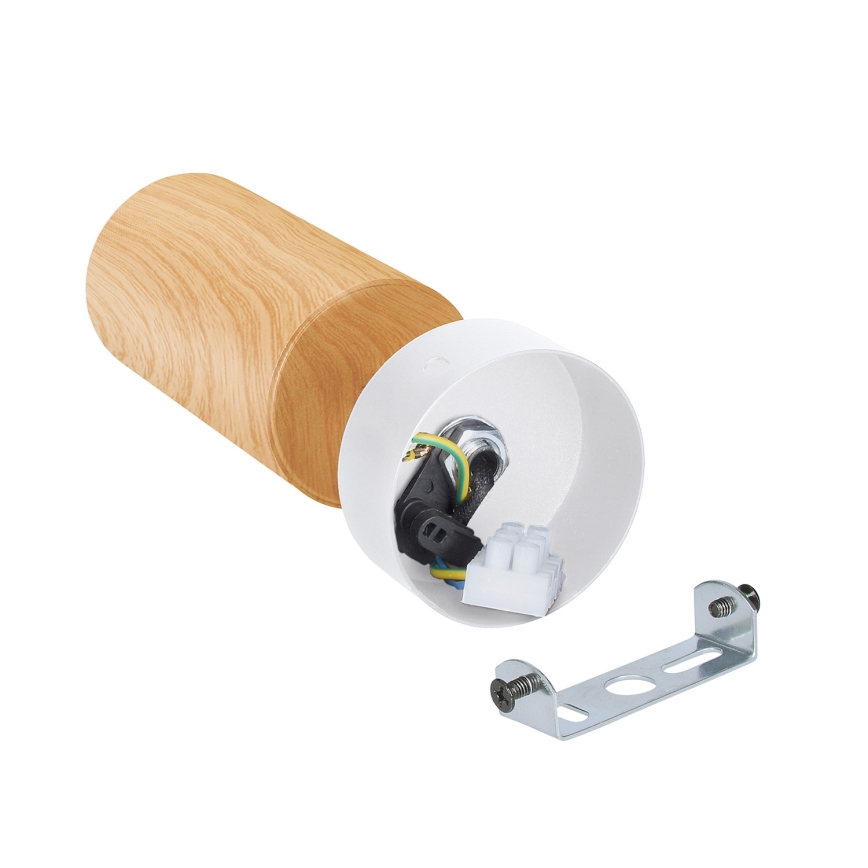 Brilagi - Φωτιστικό σποτ SELE 1xGU10/30W/230V λευκό/δρύινο ντεκόρ