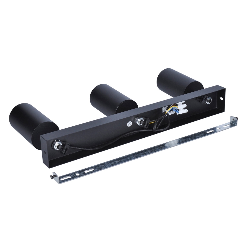 Brilagi - Φωτιστικό σποτ SELE 3xGU10/30W/230V μαύρο/χρυσαφί