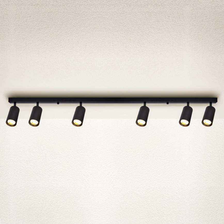 Brilagi - Φωτιστικό σποτ SELE 6xGU10/30W/230V μαύρο