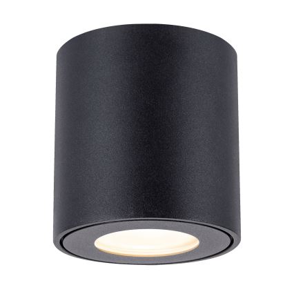 Brilagi - Φωτιστικό σποτ μπάνιου MIA 1xGU10/30W/230V 84x80 mm μαύρο IP54