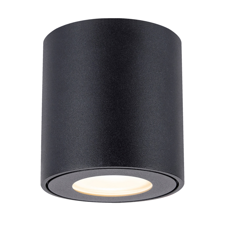 Brilagi - Φωτιστικό σποτ μπάνιου MIA 1xGU10/30W/230V 84x80 mm μαύρο IP54