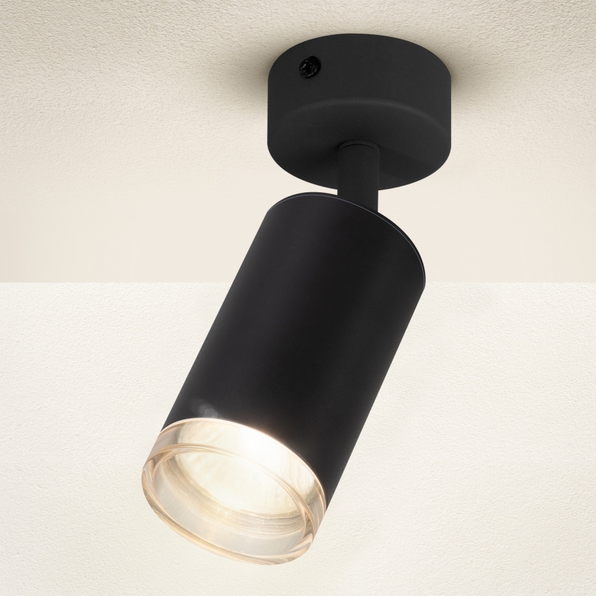 Brilagi - Φωτιστικό σποτ μπάνιου SELE 1xGU10/30W/230V IP44 μαύρο