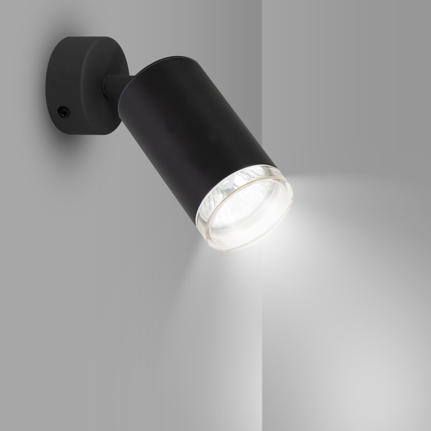 Brilagi - Φωτιστικό σποτ μπάνιου SELE 1xGU10/30W/230V IP44 μαύρο