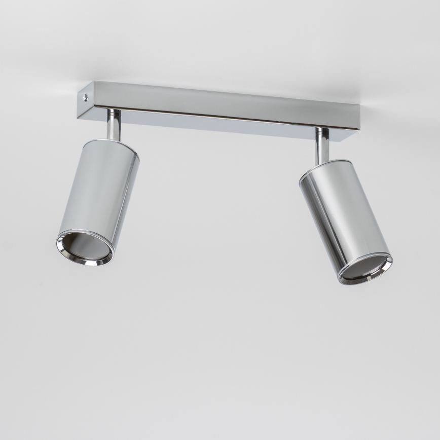 Brilagi - Φωτιστικό σποτ μπάνιου SELE 2xGU10/30W/230V IP44 γυαλιστερό χρώμιο
