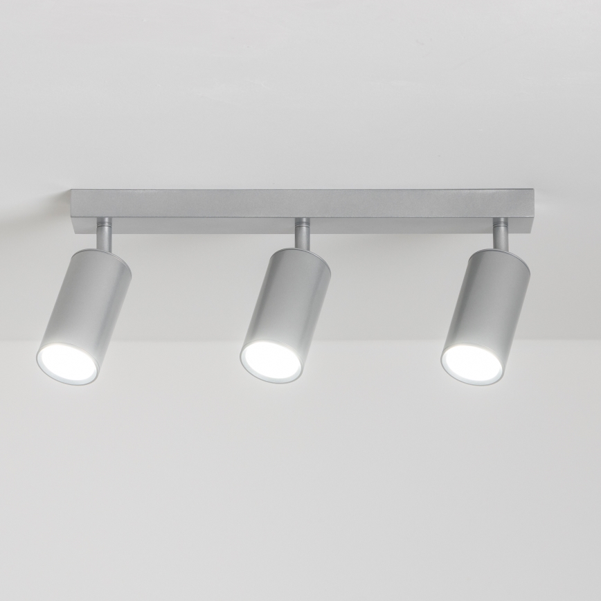 Brilagi - Φωτιστικό σποτ μπάνιου SELE 3xGU10/30W/230V IP44 ασημί
