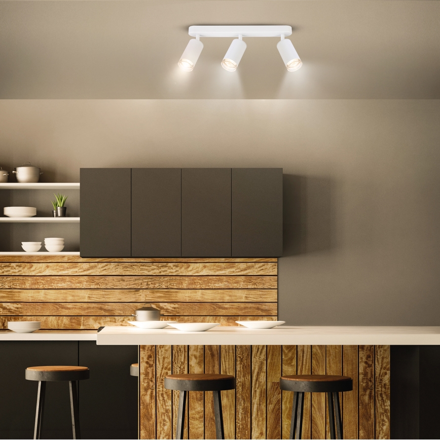 Brilagi - Φωτιστικό σποτ μπάνιου SELE 3xGU10/30W/230V IP44 λευκό