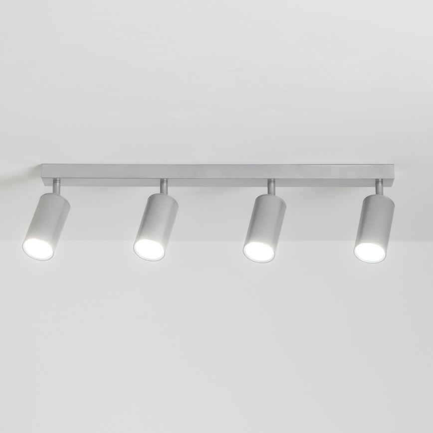 Brilagi - Φωτιστικό σποτ μπάνιου SELE 4xGU10/30W/230V IP44 ασημί