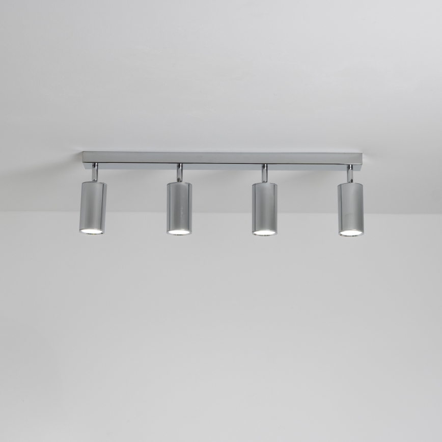 Brilagi - Φωτιστικό σποτ μπάνιου SELE 4xGU10/30W/230V IP44 γυαλιστερό χρώμιο