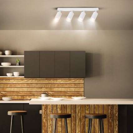Brilagi - Φωτιστικό σποτ μπάνιου SELE 4xGU10/30W/230V IP44 λευκό
