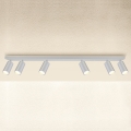 Brilagi - Φωτιστικό σποτ μπάνιου SELE 6xGU10/30W/230V IP44 ασημί