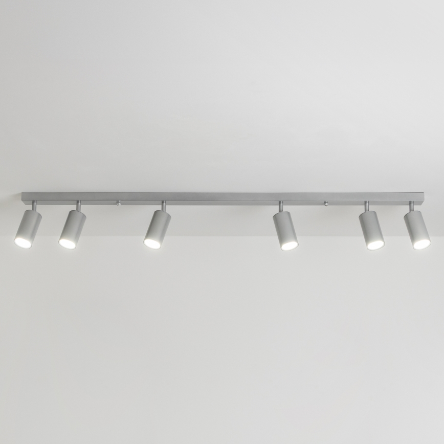 Brilagi - Φωτιστικό σποτ μπάνιου SELE 6xGU10/30W/230V IP44 ασημί