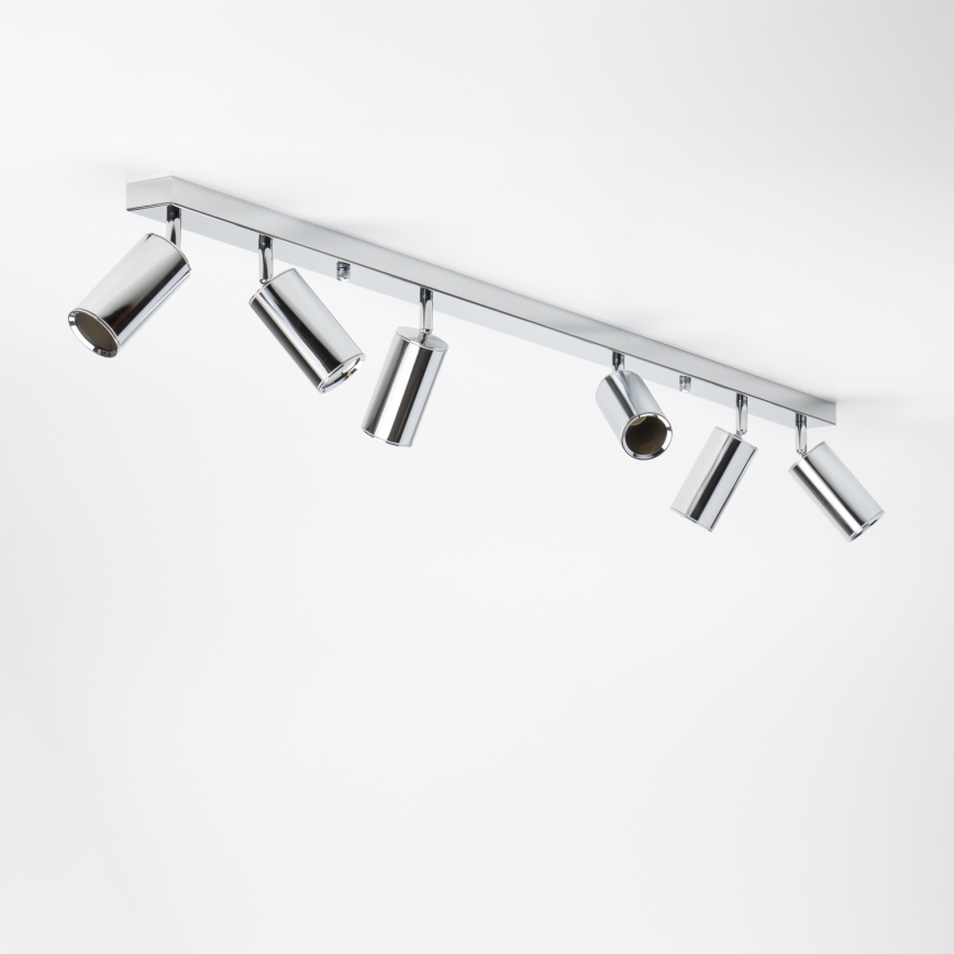 Brilagi - Φωτιστικό σποτ μπάνιου SELE 6xGU10/30W/230V IP44 γυαλιστερό χρώμιο