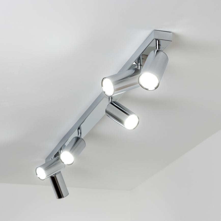 Brilagi - Φωτιστικό σποτ μπάνιου SELE 6xGU10/30W/230V IP44 γυαλιστερό χρώμιο