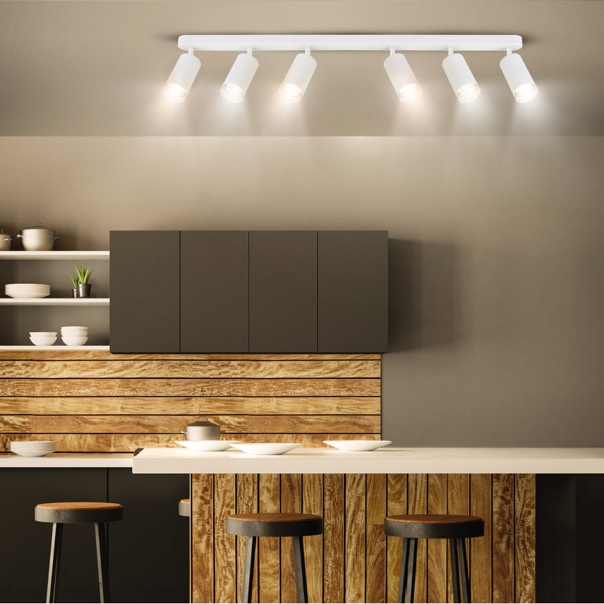 Brilagi - Φωτιστικό σποτ μπάνιου SELE 6xGU10/30W/230V IP44 λευκό
