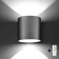 Brilagi -  Φωτιστικό σποτ τοίχου LED FRIDA 1xG9/4W/230V γκρι