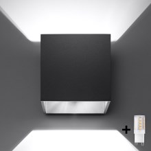 Brilagi -  Φωτιστικό σποτ τοίχου LED MURO 1xG9/4W/230V μαύρο