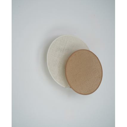 Brilagi - Φωτιστικό τοίχου CIRCLES 1xE27/15W/230V 35x32 cm μπεζ/κρεμ