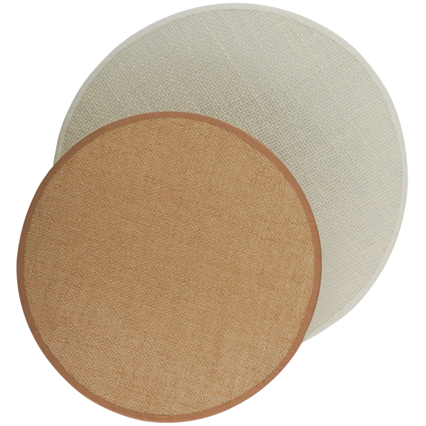 Brilagi - Φωτιστικό τοίχου CIRCLES 1xE27/15W/230V 45x45 cm μπεζ/κρεμ