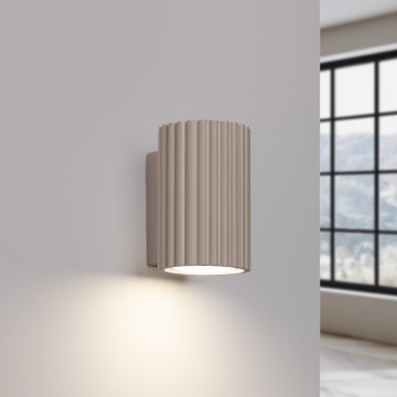 Brilagi - Φωτιστικό τοίχου CRESTO 2xGU10/10W/230V 10 cm taupe