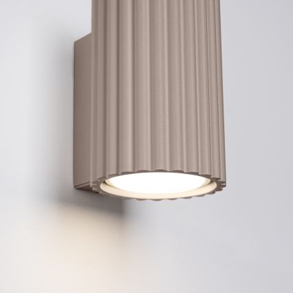 Brilagi - Φωτιστικό τοίχου CRESTO 2xGU10/10W/230V 10 cm taupe