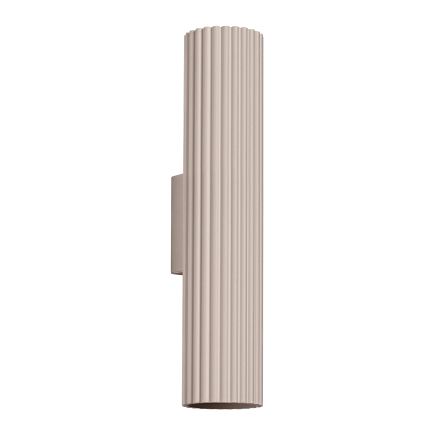 Brilagi - Φωτιστικό τοίχου CRESTO 2xGU10/10W/230V 20 cm taupe