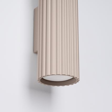 Brilagi - Φωτιστικό τοίχου CRESTO 2xGU10/10W/230V 20 cm taupe