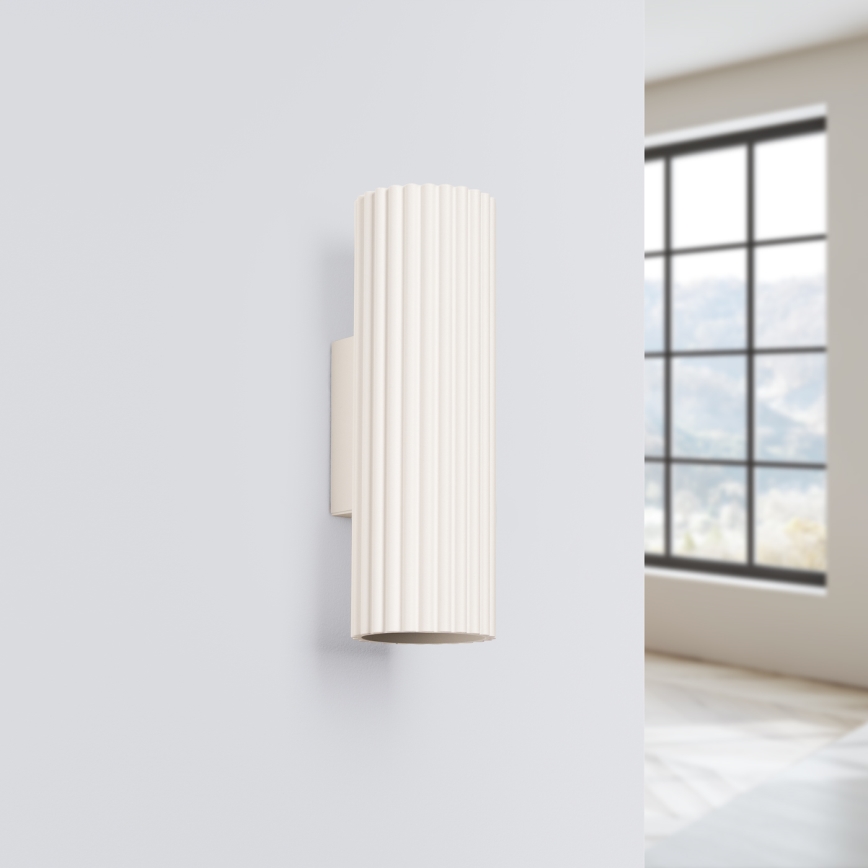 Brilagi - Φωτιστικό τοίχου CRESTO 2xGU10/10W/230V 20 cm κρεμ