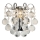 Brilagi - Φωτιστικό τοίχου CRYSTAL 1xE14/60W/230V γυαλιστερό χρώμιο