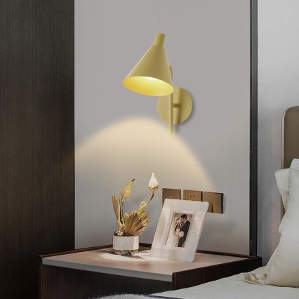 Brilagi - Φωτιστικό τοίχου LED LUCERA LED/3W/230V κίτρινο