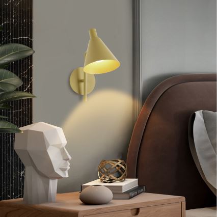 Brilagi - Φωτιστικό τοίχου LED LUCERA LED/3W/230V κίτρινο