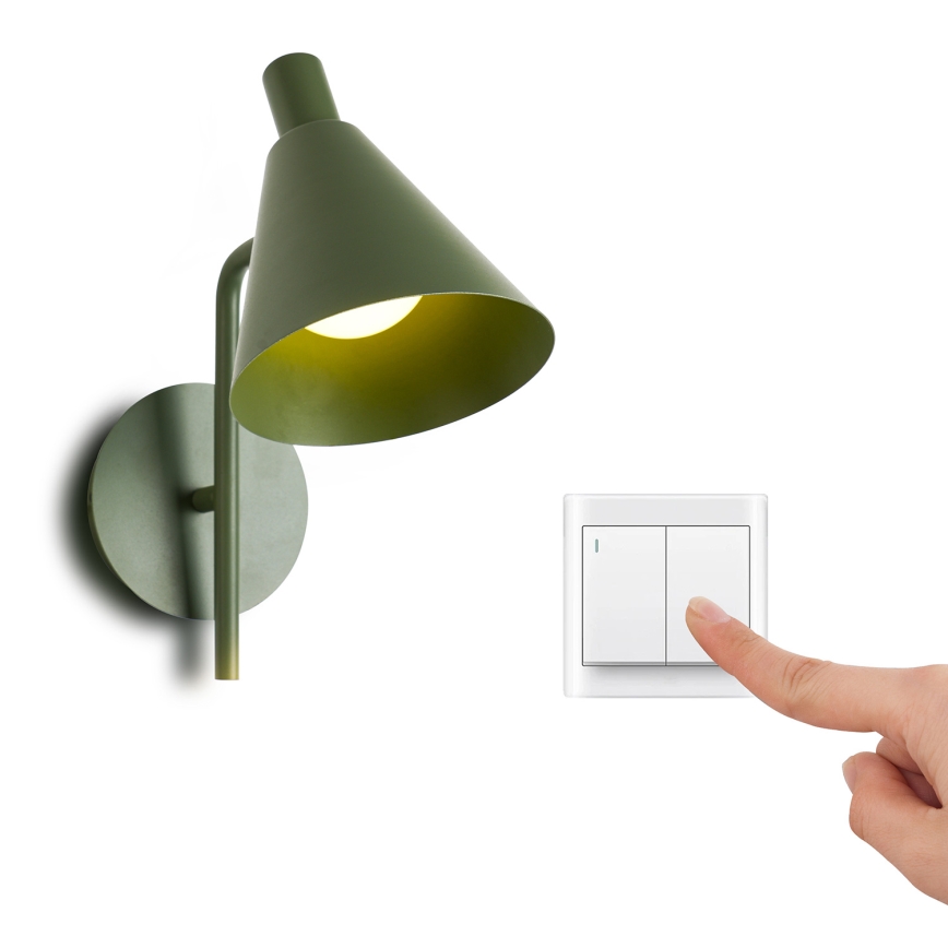 Brilagi - Φωτιστικό τοίχου LED LUCERA LED/3W/230V πράσινο