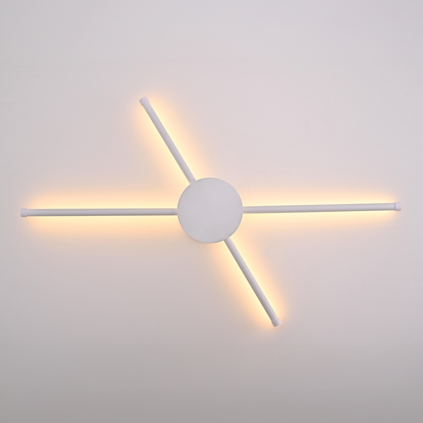 Brilagi - Φωτιστικό τοίχου LED LUGO QUATTRO LED/16W/230V λευκό