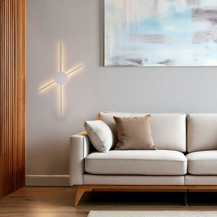Brilagi - Φωτιστικό τοίχου LED LUGO QUATTRO LED/16W/230V λευκό