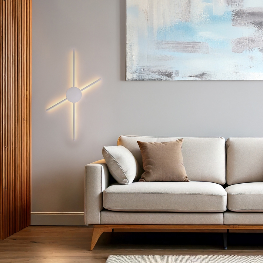 Brilagi - Φωτιστικό τοίχου LED LUGO QUATTRO LED/16W/230V λευκό